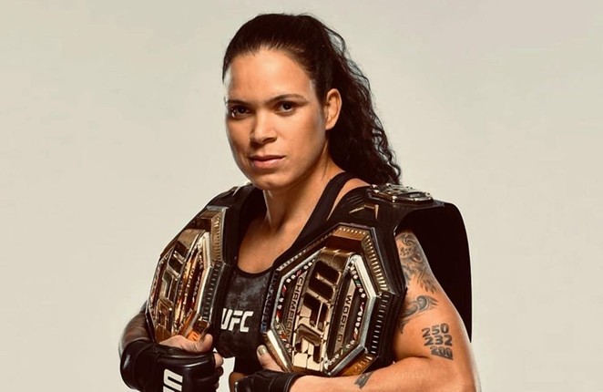 Amanda Nunes is one of the fighters on the card at Houston's UFC265 event. - Instagram / amanda_leoa