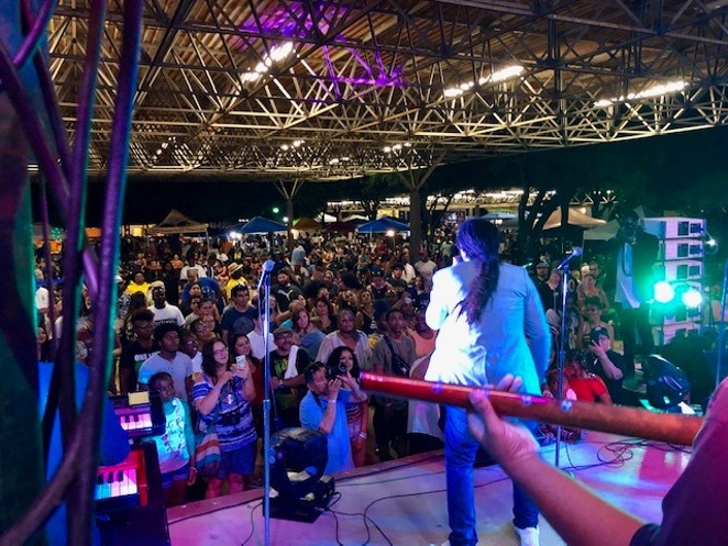 A live band entertains the crowd at a previous San Antonio Reggae Festival. - COURTESY PHOTO / SAN ANTONIO REGGAE FESTIVAL