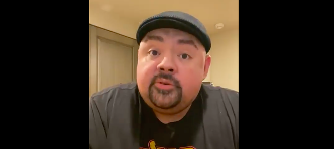 Gabriel Iglesias discusses his COVID-19 diagnosis during a video shared on Twitter. - SCREEN CAPTURE / @FLUFFYGUY