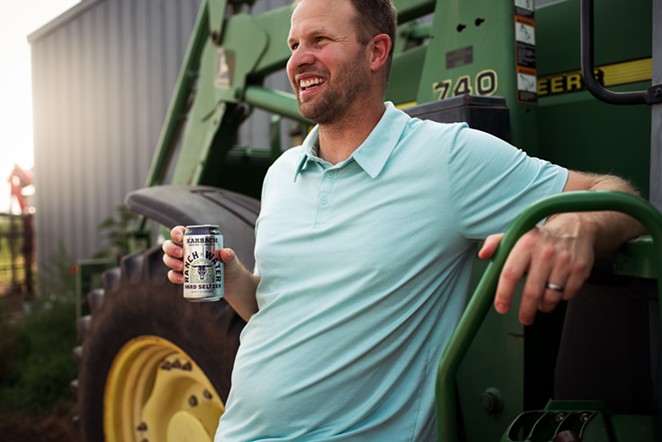 Farmer Jeff Peters - PHOTO COURTESY KARBACH BREWING CO.