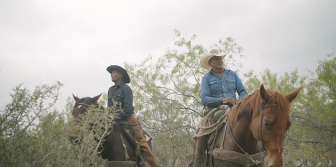 Timo and Miguel Rodriguez are at the heart of the film. - SCREEN CAPTURE / EASTENOS: TRUE COWBOYS OF THE WILD HORSE DESERT