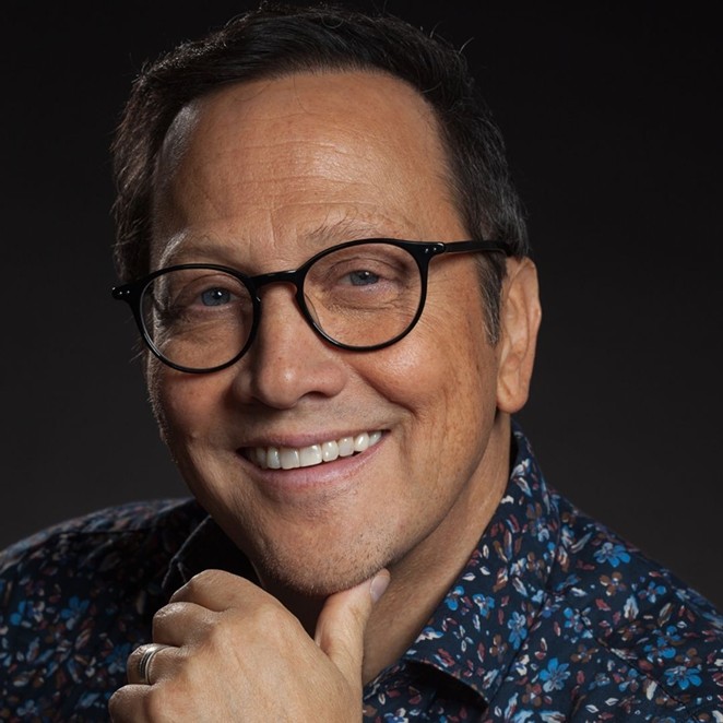 Rob Schneider is taking a break from tweeting COVID-19 misinformation to do stand-up at the AT&T Center in San Antonio. - Courtesy of AT&T Center