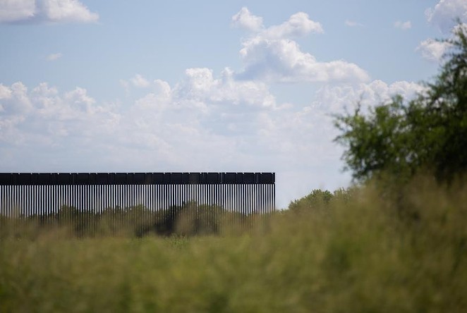 The Texas Facilities Commission has awarded a contract to oversee additional wall construction on the Texas-Mexico border. - TEXAS TRIBUNE / EDDIE GASPAR