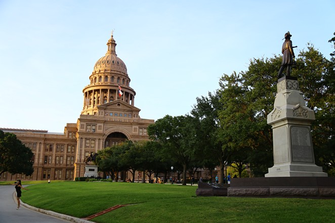 The Republican-controlled Texas Lege is drawing up new voting maps aimed at shoring up the party's power in the state. - Wikimedia Commons / Chmorich
