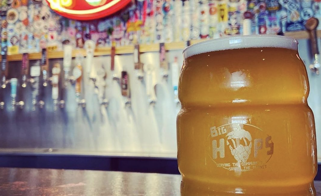 New Braunfels' first Big Hops location is now open. - INSTAGRAM / BIGHOPSNB