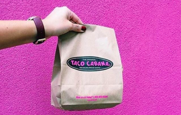 San Antonio-based Taco Cabana will this season donate major cash to food banks in central Texas. - INSTAGRAM / TACO CABANA