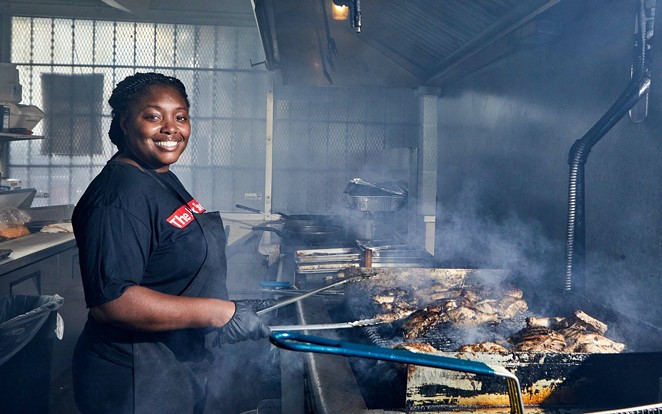 Jamaica-born restauranteur Nicola Blaque strives to balance life and work. - COURTESY  PHOTO / THE JERK SHACK