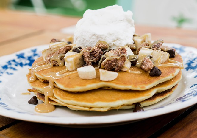 Ida Claire is now offering Nana’s Stack of pancakes for brunch - Photo Courtesy Ida Claire