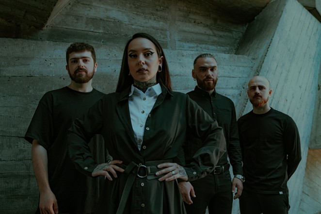 Jinjer will perform Wednesday at the Aztec Theatre. - COURTESY PHOTO / ALINA CHERNOHOR