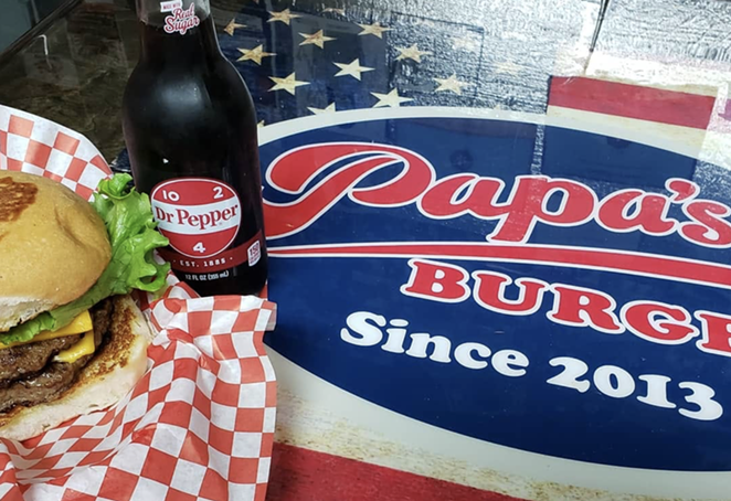 San Antonio's Papa's Burgers has received a cease and desist letter from Houston's Pappas Burger. - FACEBOOK / PAPA'S BURGERS