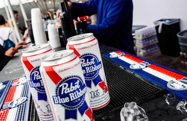 Pabst Blue Ribbon is in hot water, thanks to a now-deleted tweet. - FACEBOOK / PABST BLUE RIBBON