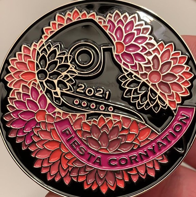 Cornyation's 2021 Fiesta medal was dubbed the “Plague Edition.” - FACEBOOK / FIESTA CORNYATION