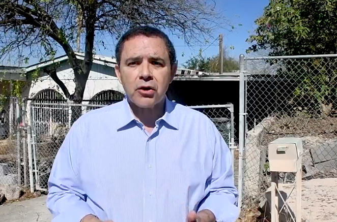 U.S. Rep. Cuellar's reelection campaign shared a clip of the South Texas congressman saying he always behaves "honestly, ethically and in the right way." - TWITTER / @CUELLARCAMPAIGN