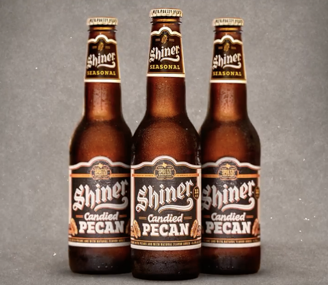 Shiner Beer's Candied Pecan Ale is made with roasted pecans from Millican Pecan Company in San Saba, Texas. - Instagram / shinerbeer