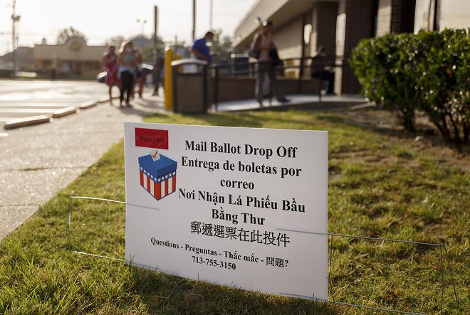 A provision of Texas’ new voting law bans local election officials from encouraging people to vote by mail. - TEXAS TRIBUNE / MICHAEL STRAVATO