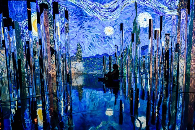 Lighthouse Immersive's Van Gogh exhibition has been shown in multiple U.S. cities, including New York. - Nina Westervelt