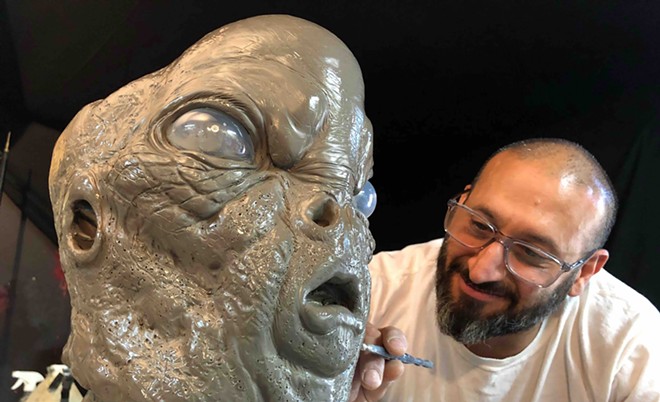 Special effects artist Joe Castro has made a name for himself working on low-budget horror movies. - COURTESY PHOTO / JOE CASTRO