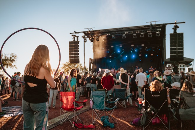 UTOPiafest Thirteen, a music festival held annually at the Reveille Peak Ranch in Burnet, TX, will feature John Scofield, Shovels & Rope, and Sir Woman among other as part of the festivals October 2022 line-up. - Courtesy of UTOPiAfest