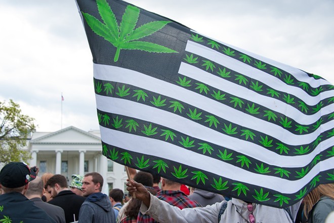 Wave that freak flag: the U.S. House passed a bill to remove cannabis from the federal Controlled Substances Act. We'll see how it flies in the U.S. Senate. - Shutterstock