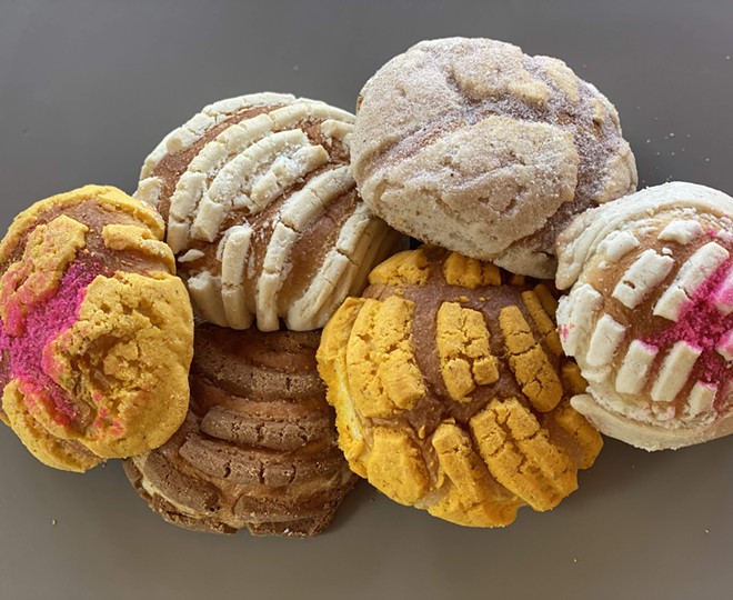 Conchas from Fiesta Bakery. - Ron Bechtol