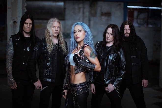 Alissa White-Gluz has fronted Arch Enemy since the 2014 album War Eternal. - COURTESY PHOTO / ARCH ENEMY