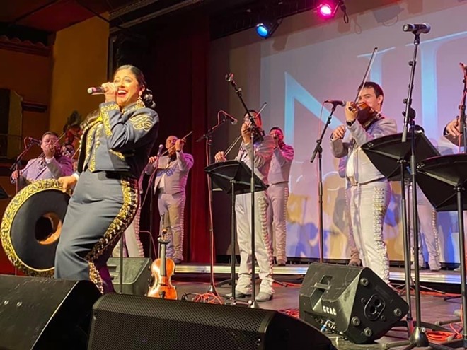 Local musicians Rhonda Garcia and Mateo Lopez and the Guadalupe Youth Mariachi Ensemble will also take the stage. - COURTESY OF GUADALUPE CULTURAL ARTS CENTER