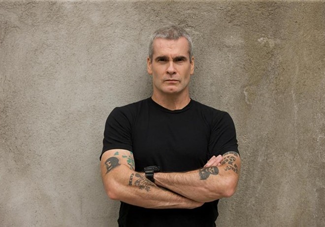 He may be known for Black Flag and Rollins Band, but Henry Rollins has always been a writerly sort. - Heidi May via Facebook / Henry Rollins