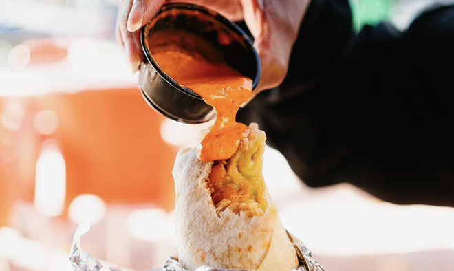 Iguanas Burritozilla is known for monstrous five-pound burritos. - Instagram / iguanasburritozilla