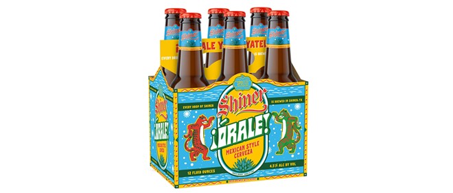 Shiner Beer's new Mexican-Style Lager, ¡Órale!, will be released this month. - PHOTO COURTESY SHINER BEER