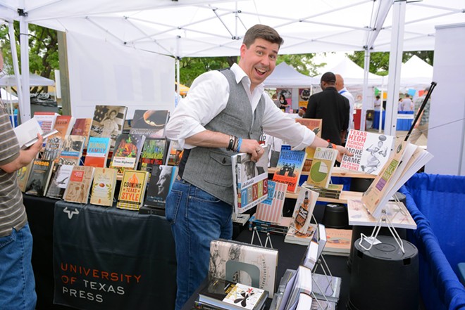 The free event will take place downtown from 9 a.m.-5 p.m. Saturday. - Courtesy of San Antonio Book Festival