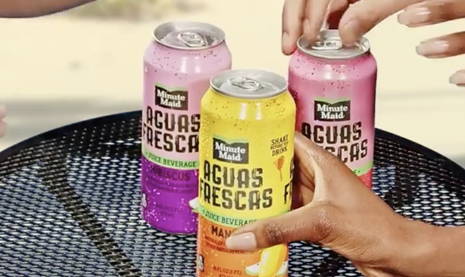 Minute Maid's new “Latin American-inspired,” aguas frescas are available in five flavors. - INSTAGRAM / MINUTEMAID