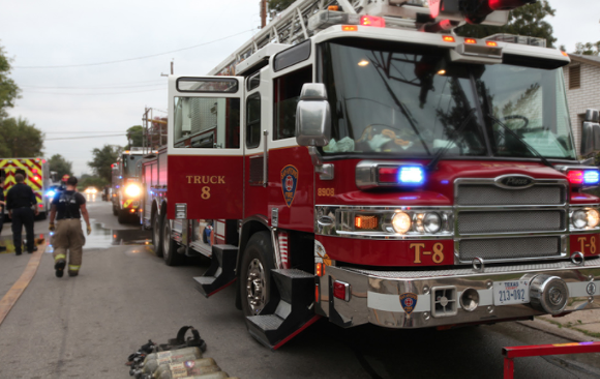 San Antonio Fire Chief Charles Hood told reporters that the department had responded to a lot of fires caused by fireworks over the long-weekend, according to MySA. - Photo courtesy of the San Antonio Fire Department