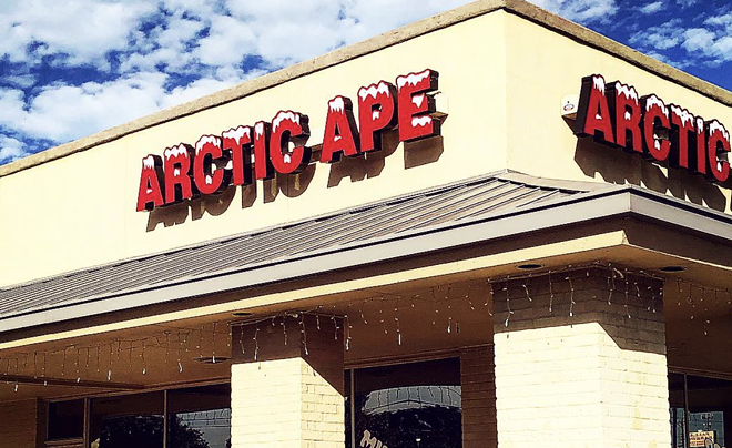 Arctic Ape Wild Desserts is located at 5221 Walzem Road. - Instagram / arctic_ape