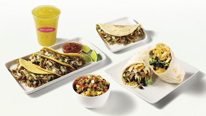 Locally-based Tex-Mex chain Taco Cabana will next week debut spicy new menu items packed with Hatch Chile heat. - Photo Courtesy Taco Cabana