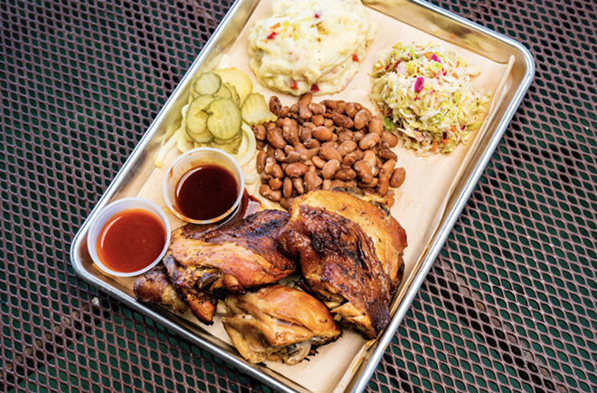 The new menu will feature Texas barbecue. - @txtroublemaker for Tucker's Kozy Korner