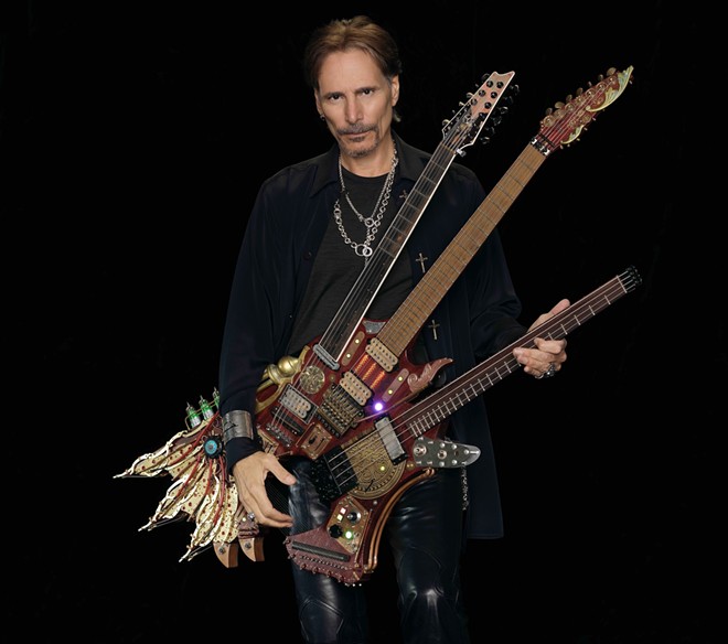 Vai is set to rock the Aztec on Sunday, Oct. 9. - Larry DiMarzio