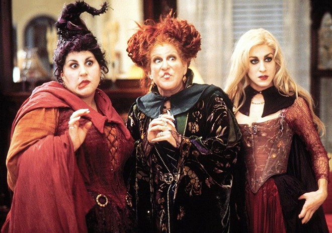 Hocus Pocus 2, a new sequel to the 1993 cult classic follows three witch sisters who try to steal the souls of all the children in Salem, Massachusetts. - Walt Disney Home Video