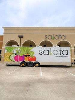 Salata’s new mobile kitchen will sling the brand’s salads and wraps while area stores are being renovated. - Courtesy Photo / Salata