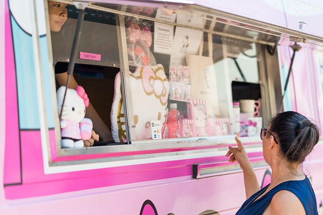 The Hello Kitty Cafe Truck will dole out exclusive goodies and limited-edition collectibles. - Courtesy Photo / Hello Kitty Cafe Truck