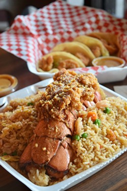 SA Seafood's new lobster fried rice is $33. - Courtesy Photo / SA Seafood