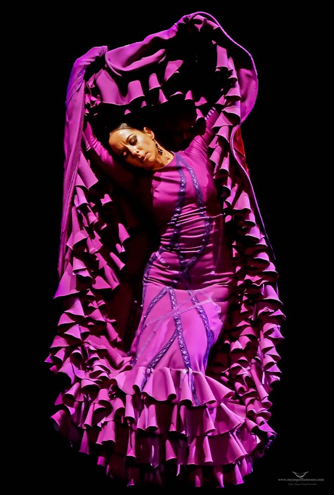 In 1995, Belén Maya starred in Carlos Saura's influential film Flamenco. - Courtesy of Arte y Pasión