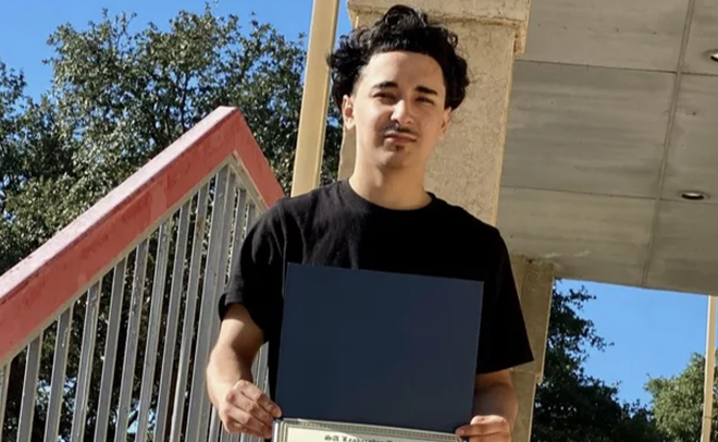 Erik Cantu Jr., the unarmed teenager shot by a now-former SAPD officer, remains at San Antonio's University Hospital. - GoFundMe / Support for Erik Cantu