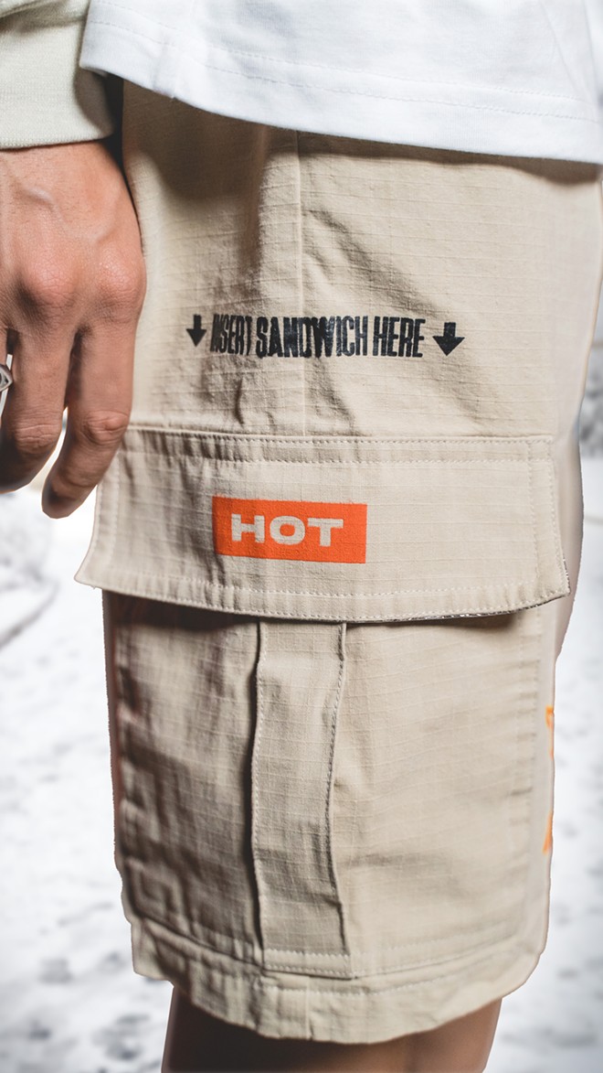 Hot Pockets' new shorts feature an insulated pocket. - Courtesy Photo / Hot Pockets