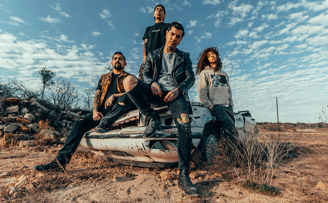 San Antonio's Upon a Burning Body may have traded its dress clothes in for more comfortable duds, but it's stayed true to its metalcore sound. - Courtesy Photo / Upon a Burning Body