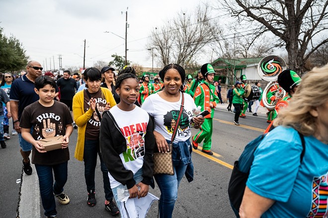 San Antonio's Martin Luther King Jr. Day march is one of the largest in the U.S. - Jaime Monzon