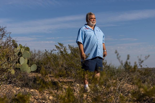 “I have a moral responsibility to my family to see if there’s a way I can still save the value of the ranch and, if it’s coming, then doing the best I can do so that we can still have a life afterwards,” Hein said. - Texas Tribune / Michael Gonzalez