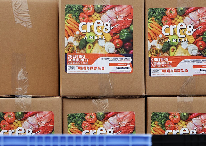 A federal committee said San Antonio's CRE8AD8  “did not have significant experience in the type of food distribution called for." - Instagram / cre8ameal