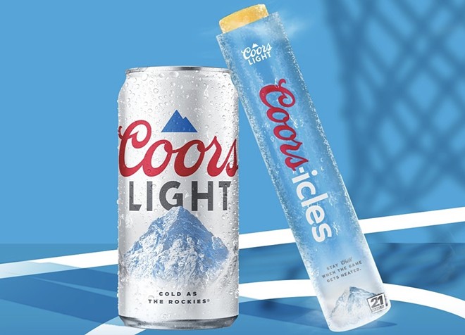 A six-pack of the non-alcoholic popsicles will set you back more than $20. - Instagram / coorslight