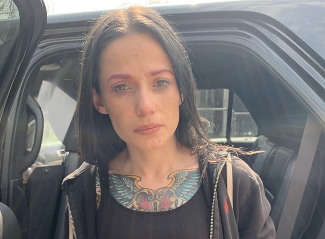Abilene Schnieder, 31, was released from the Bexar County Jail on Tuesday after posting a $125,000 bond. - Courtesy Photo / San Antonio Animal Care Services