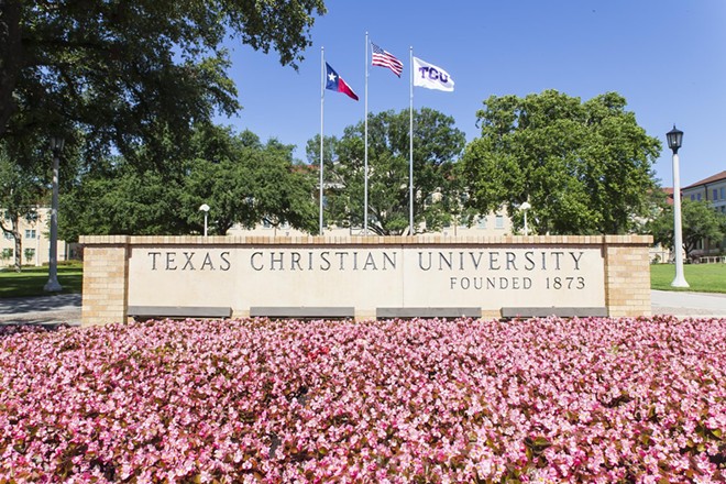 Texas Christian University in Fort Worth ranked as the happiest college campus in the U.S., according to a recent study. - Shutterstock / Grindstone Media Group